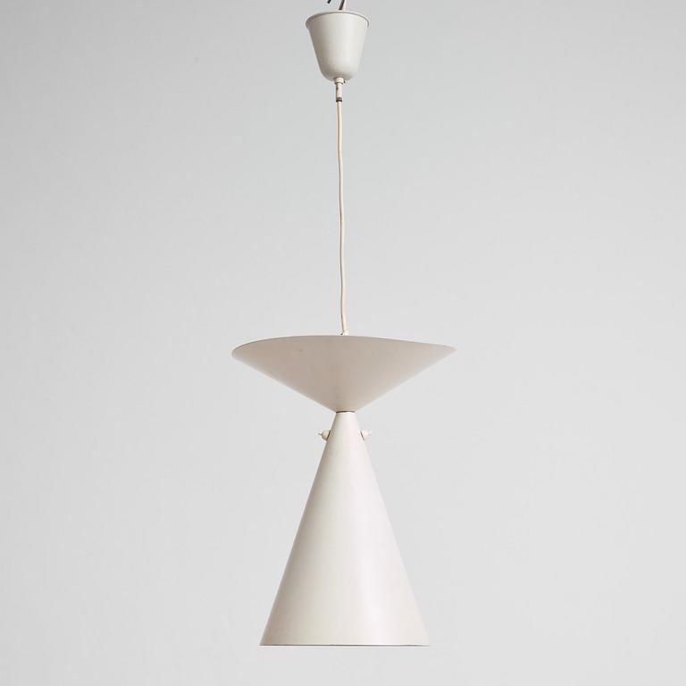 Bertil Brisborg, a ceiling lamp model "33149", Nordiska Kompaniet, 1950s.