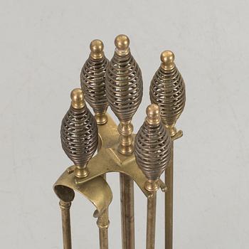 Brass  Handle Fire Tools.