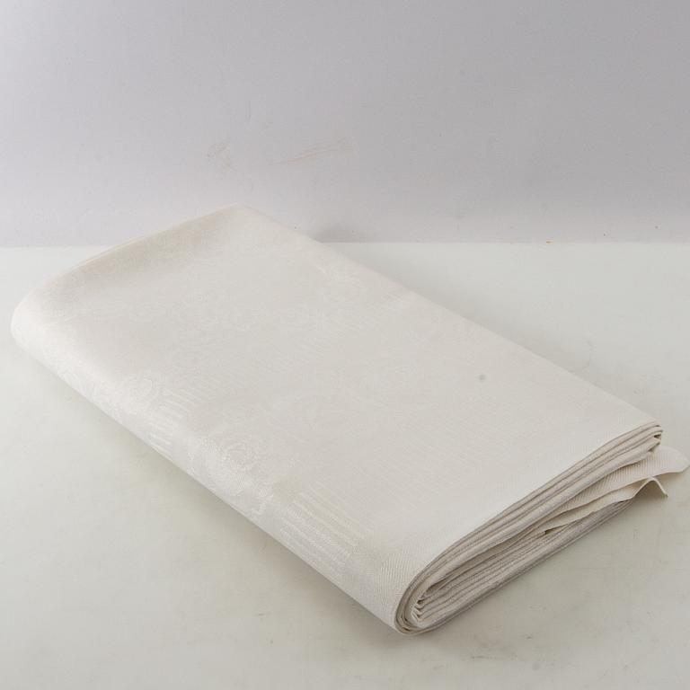 Tablecloths 3 pcs mid-20th century damask.