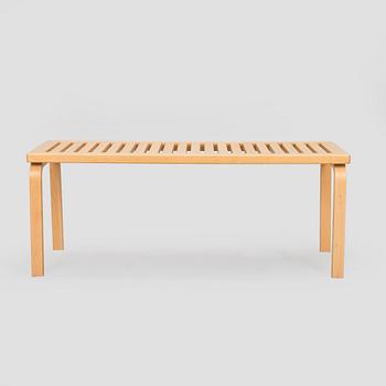 Alvar Aalto, a '153A' bench for Artek, 1995.