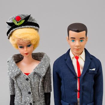 BARBIE OCH KEN, Mattel, 1960-tal.