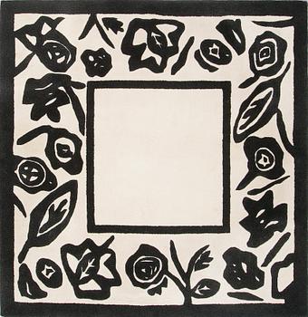 A rug by Olga Smetowa for Kinnasand, model "Flores", late 20th century, ca 200 x 195 cm.