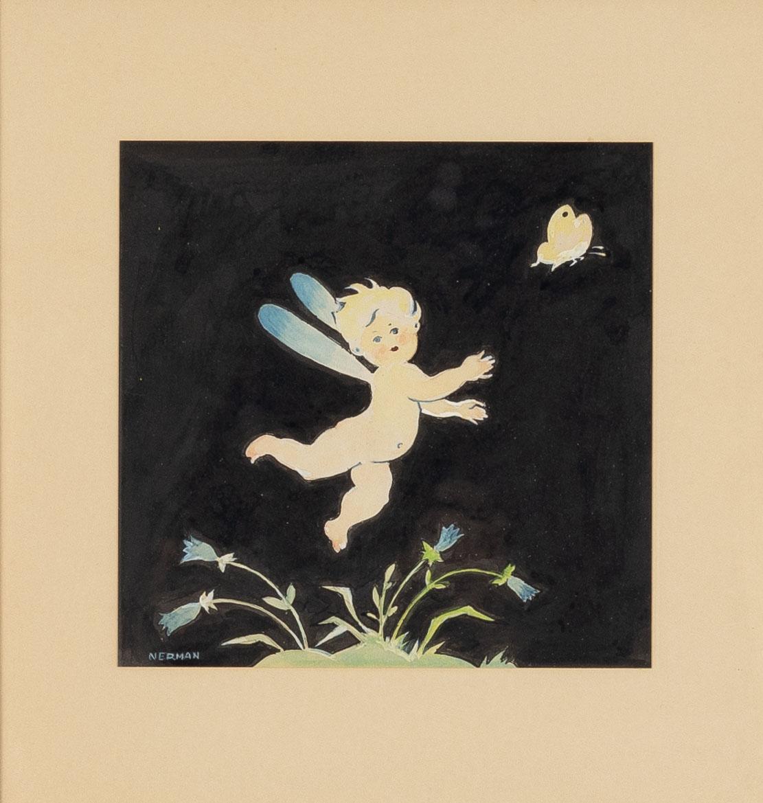 Einar Nerman, "The Honey of the Flowers", From Thumbelina.