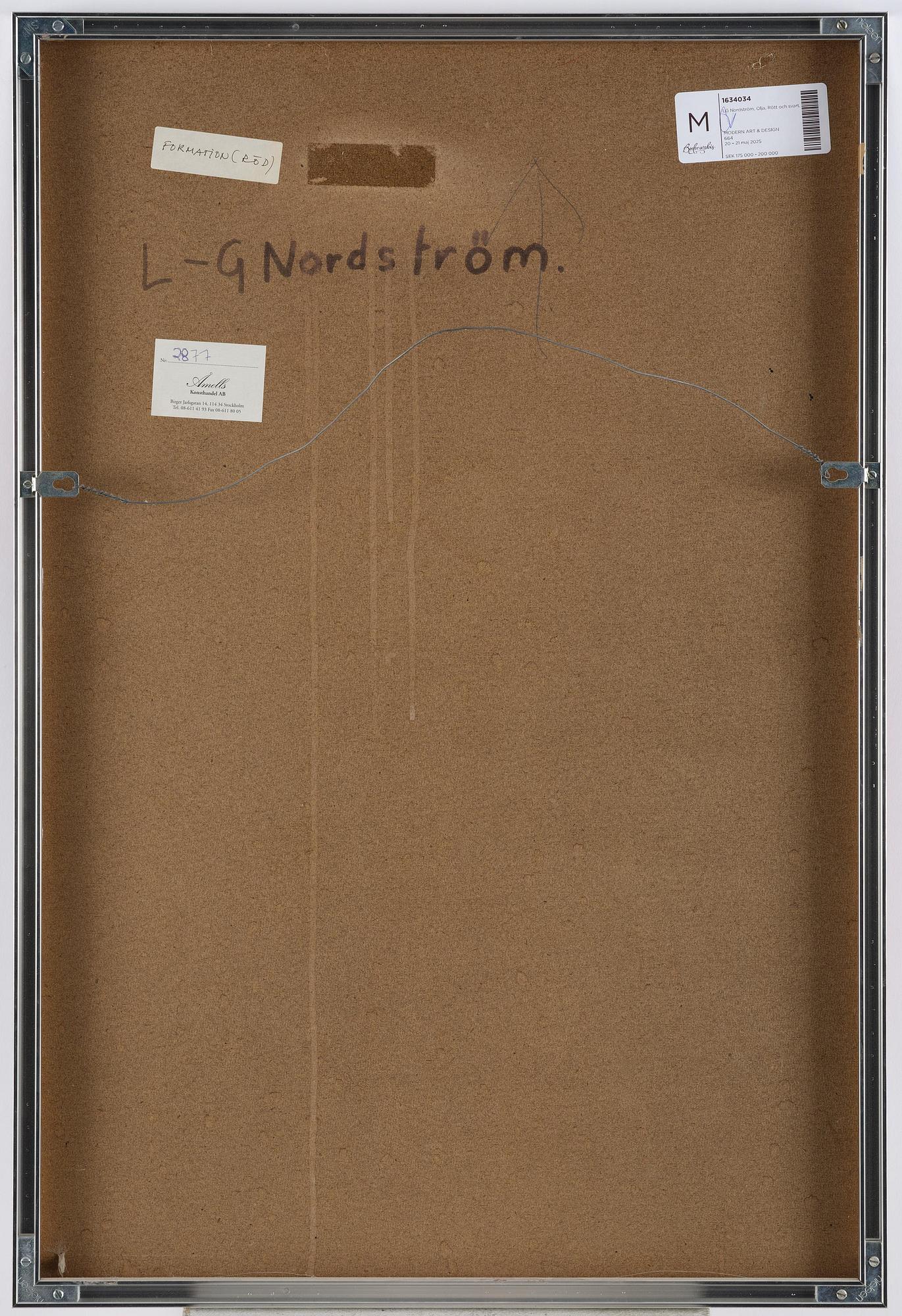 Lars-Gunnar Nordström, "Formation (Röd)".