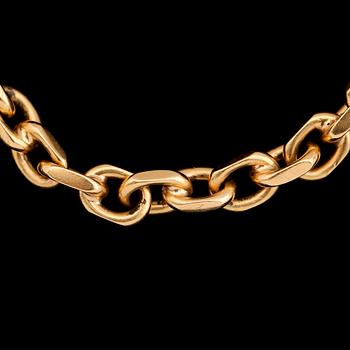 ARMBAND, 18K guld, Stockholm 1960. Vikt ca 34 gram.