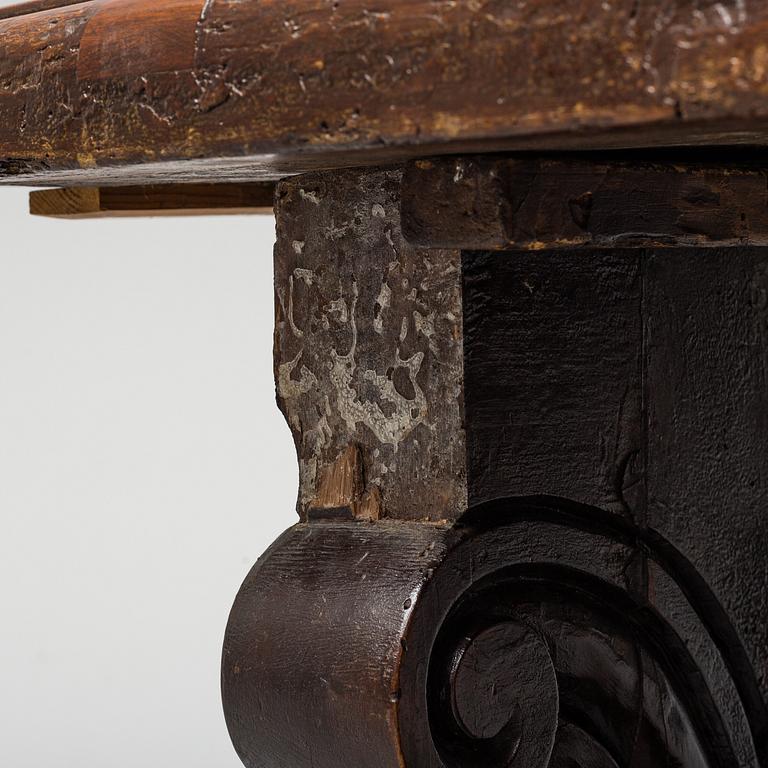 A 19th century table.