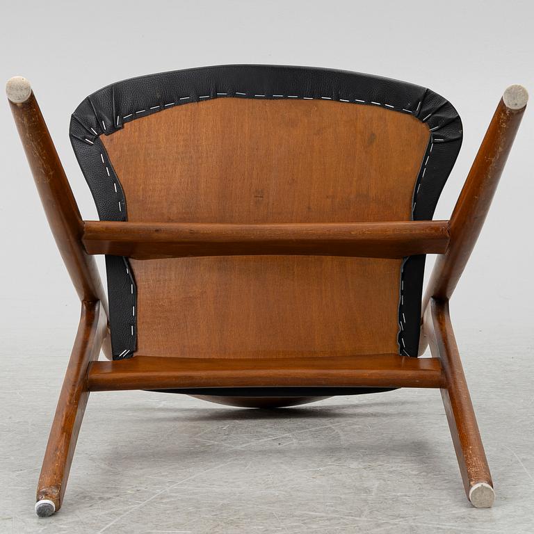 Hans J. Wegner, stolar, 6 st, "Savbukkestolen", Danmark, 1950/60-tal.