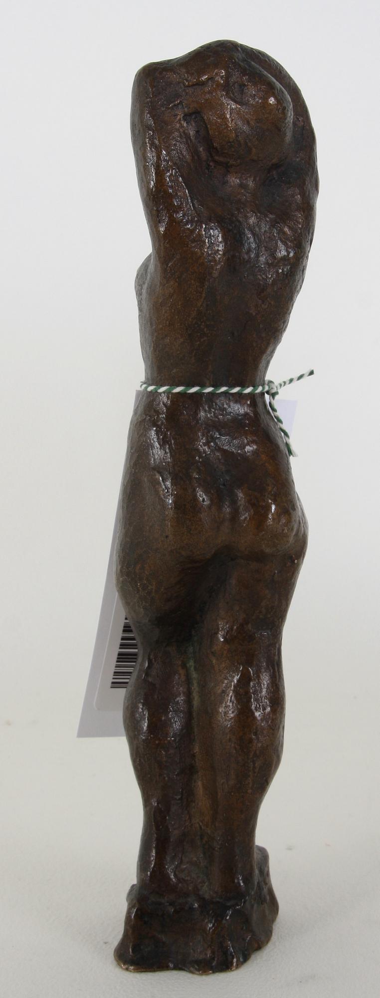 SKULPTUR, brons, Helge Högbom, osign.