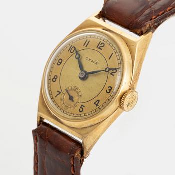 Cyma, wristwatch, 26.5 mm.