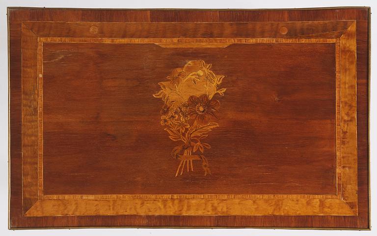 Bord, av Anders Lundelius (mästare i Stockholm 1778-1823), Gustavianskt.
