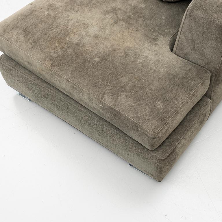 Minotti, soffa, samtida.