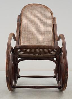 GUNGSTOL, av Thonet-typ, sekelskiftet 1900.