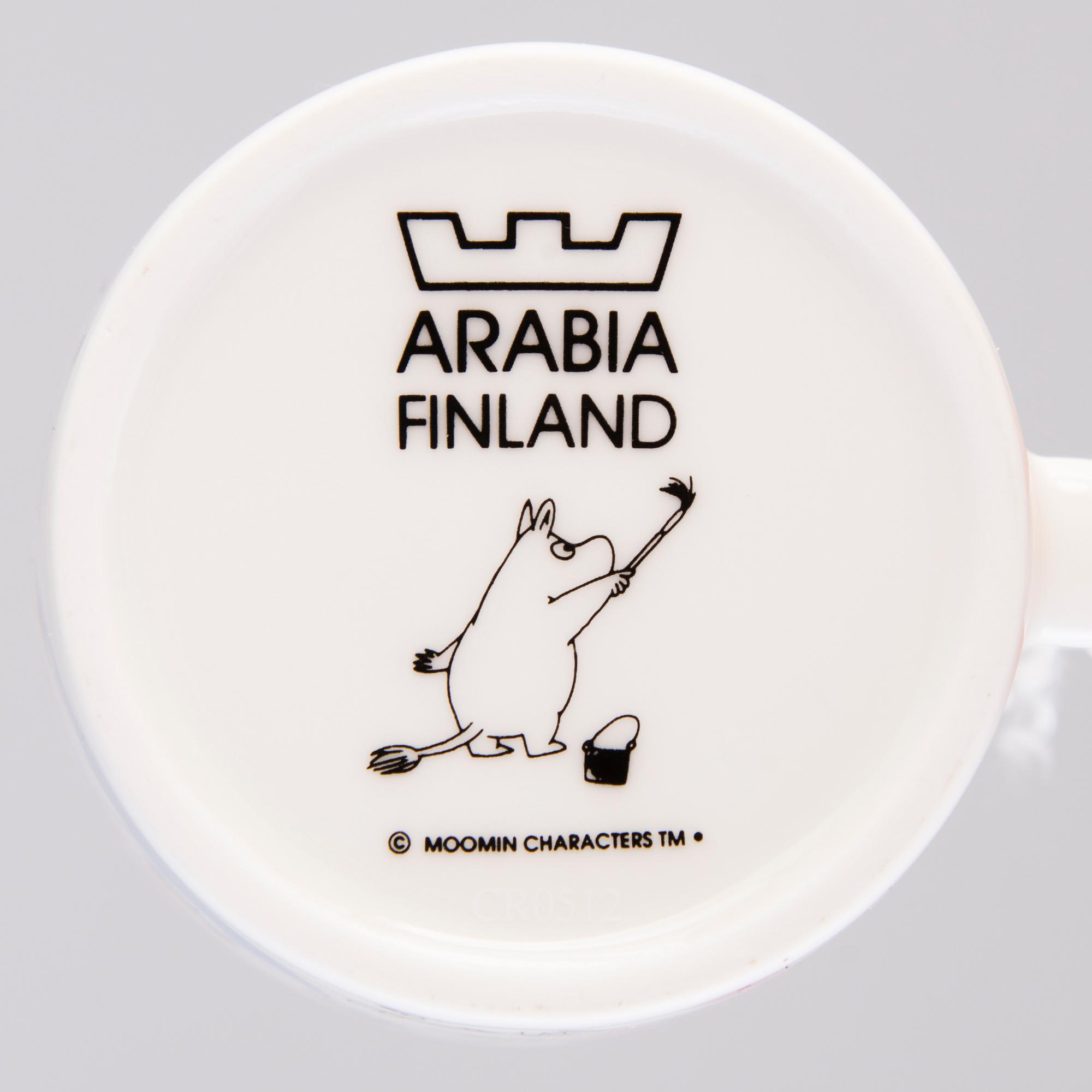 MUMINMUGGAR, 8 st, porslin, "Specialmuggar" Moomin Characters, Arabia 2010-2017.