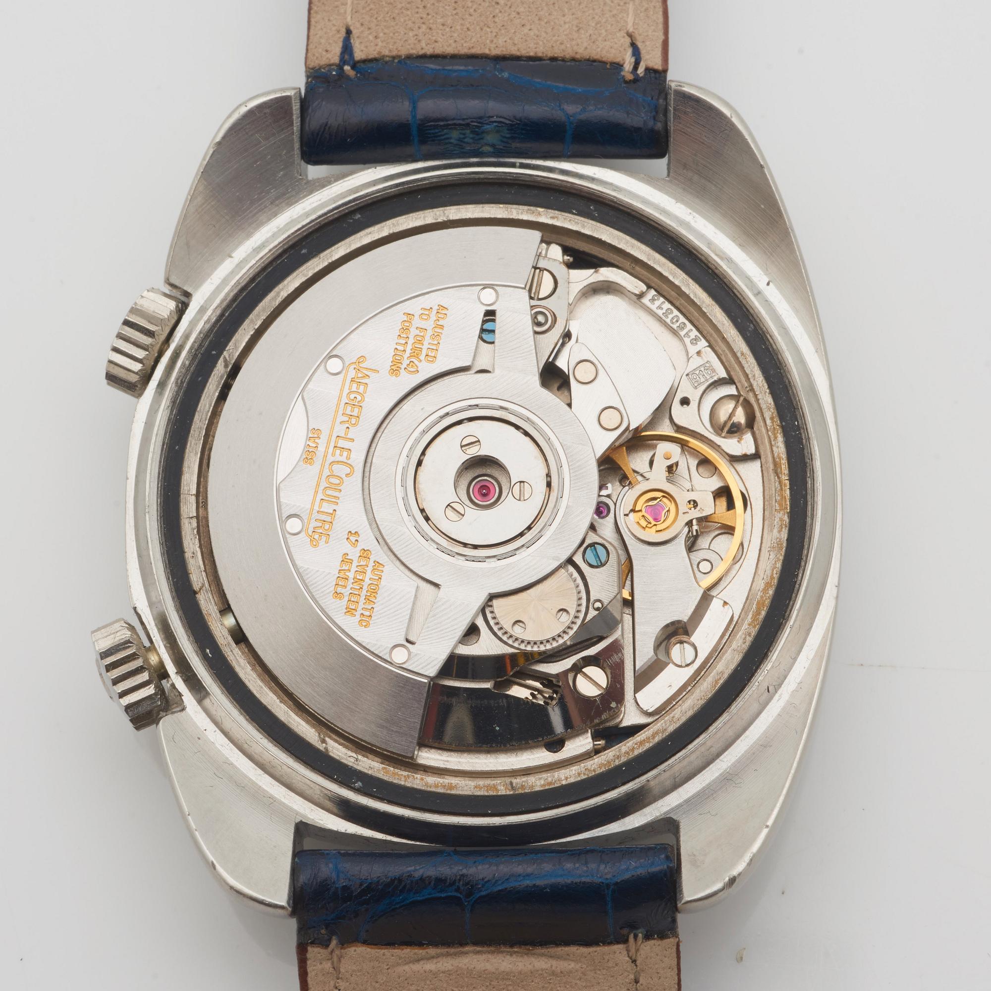 JAEGER-LeCOULTRE, Memovox, wristwatch, 38,7 mm,
