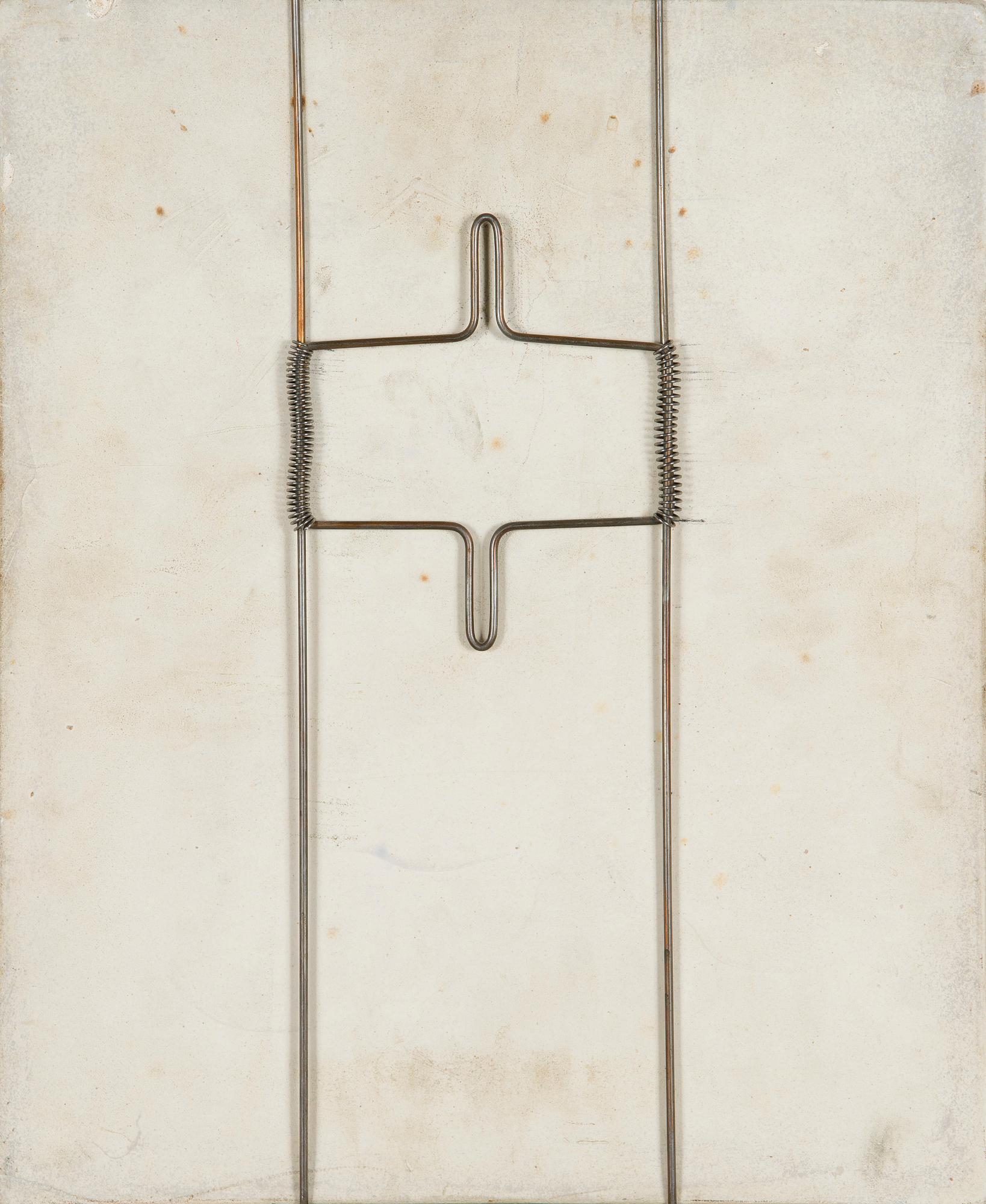 Annikki Hovisaari, a stoneware relief, signed AH ARABIA.