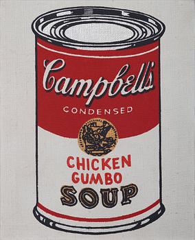 377B. Richard H. Pettibone, "Andy Warhol Soup Can 1962".