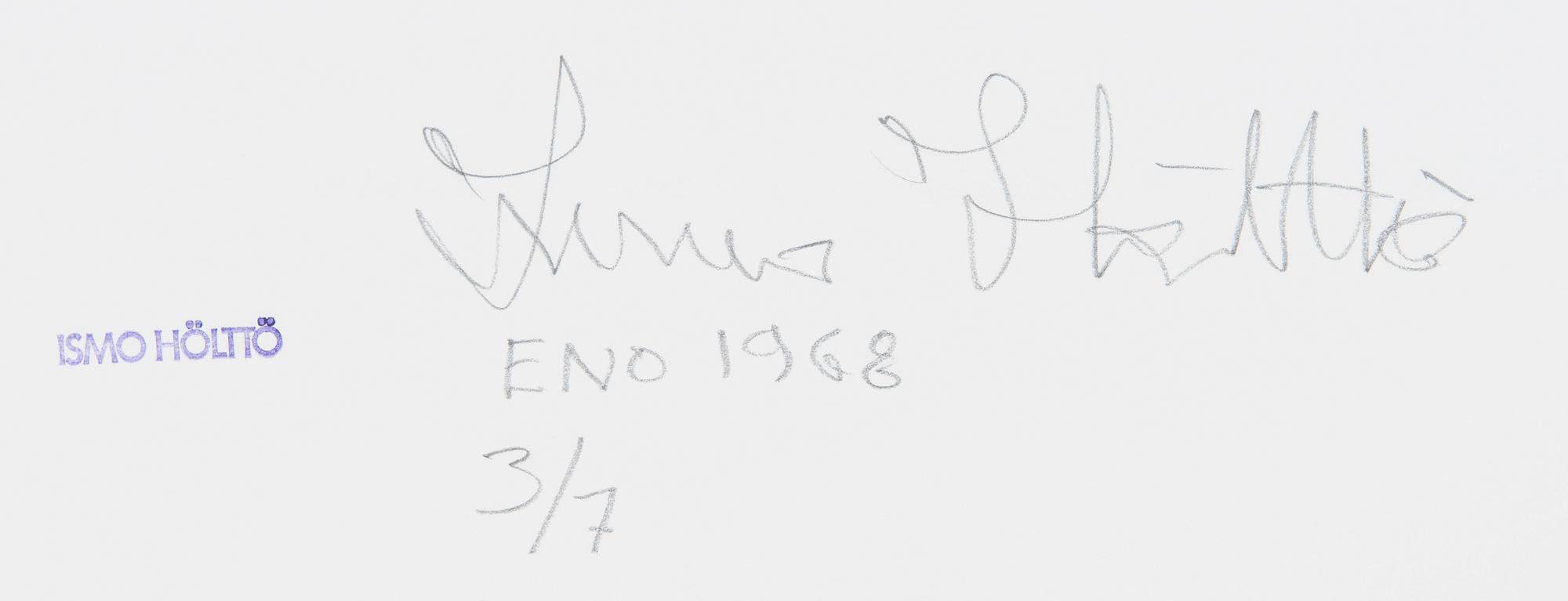 Ismo Hölttö, "Eno 1968".