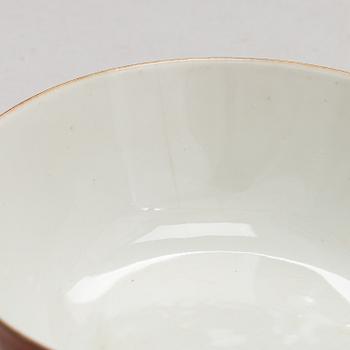 Five Chinese bowls, first half of the 20th century.