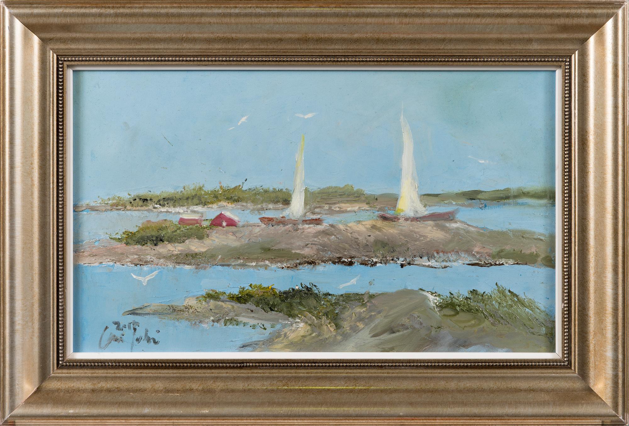 OLLI JOKI, olja på duk, signerad och daterad 2014.