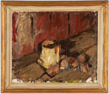 OLLE SKAGERFORS, oil on canvas, signed OS and on verso signed Skagerfors and dated 1946.