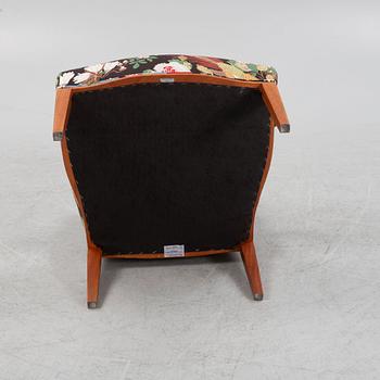Josef Frank, a model 969 armchair, Firma Svenskt Tenn, Sweden.