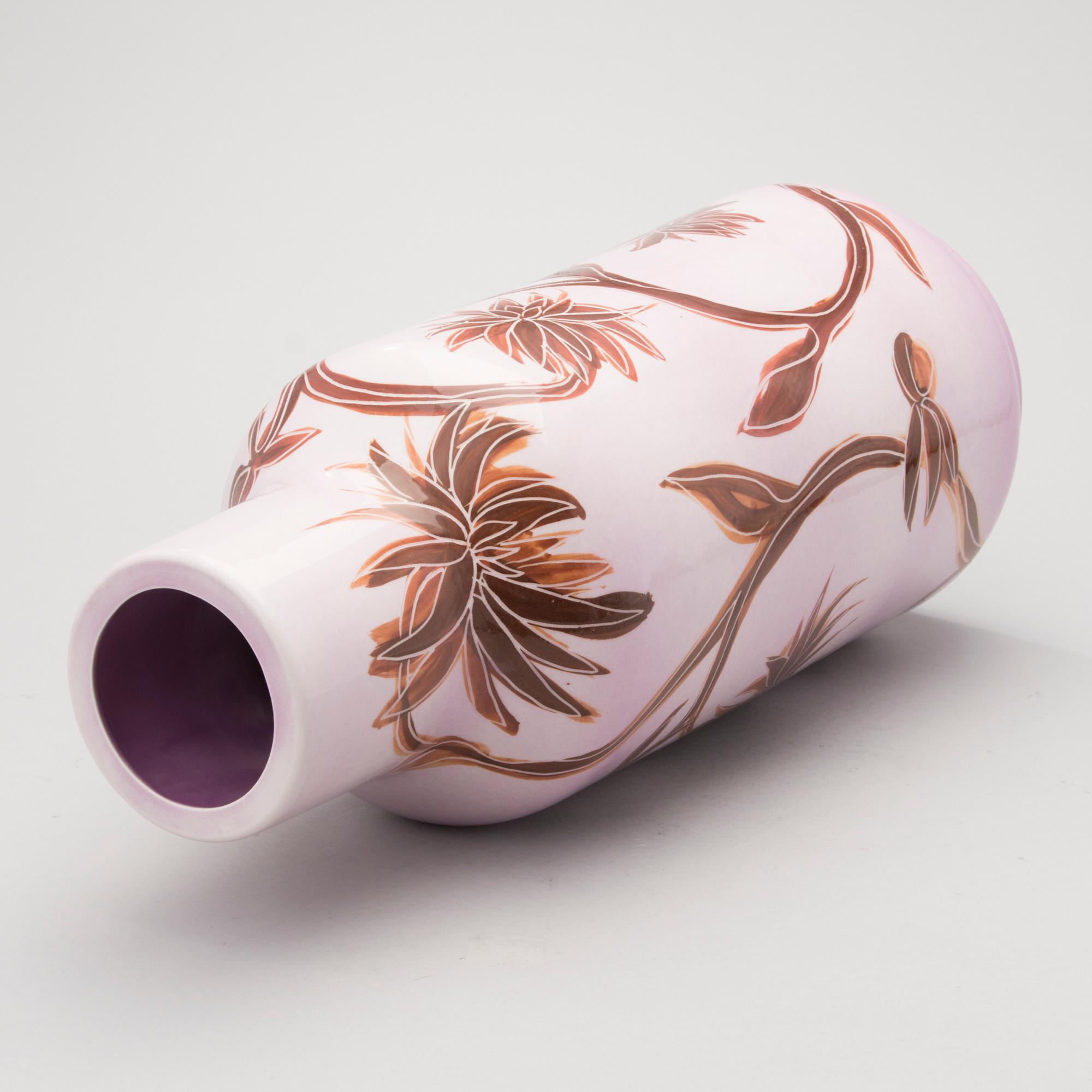 HEINI RIITAHUHTA, maljakko, posliinia, signeerattu Heini Riitahuhta 2005.