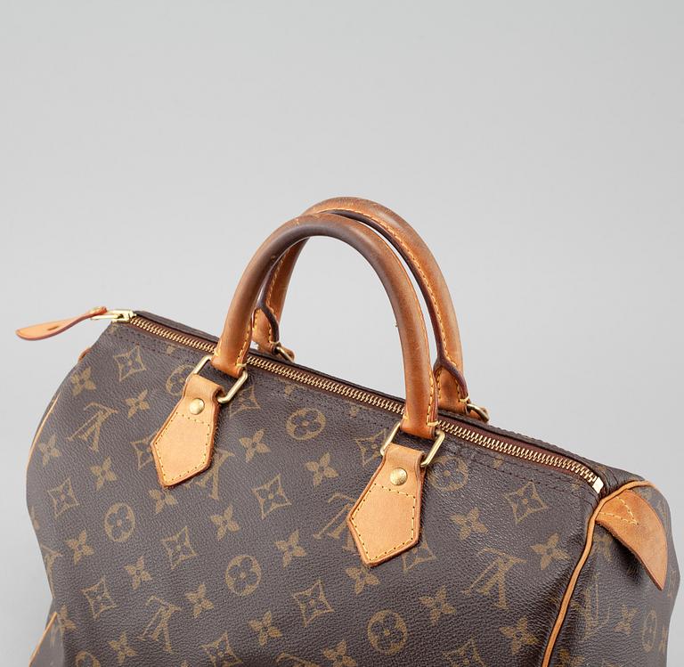 LOUIS VUITTON, a "Speedy 30" bag.