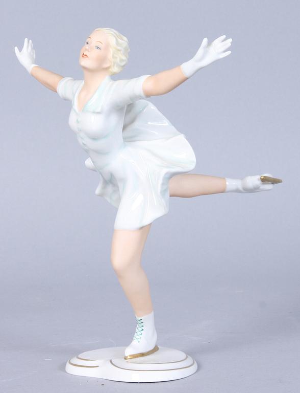 FIGURIN, porslin, Schaubachkunst.