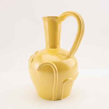 Jerk Werkmäster, pitcher Nittsjö glazed earthenware.