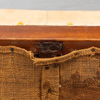 A Swedish bench, formerly owned by the Swedish Royal family, Bernadotte, second half of the 19th century.