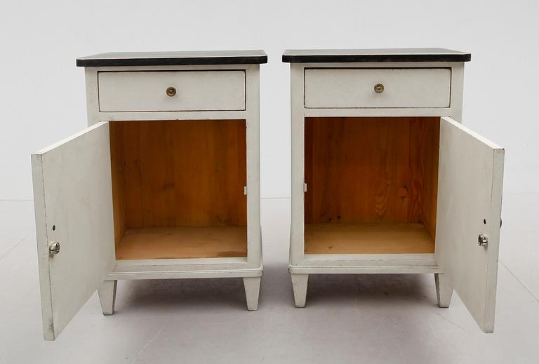 NATTDUKSBORD, 1 par, 1900-talets första hälft.