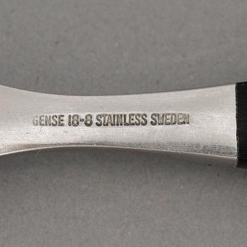 BESTICK, 36 delar, "Focus de lux", Folke Arström, Gense, 1900-talets mitt.