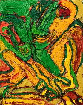 Bengt Lindström, Composition with faces.