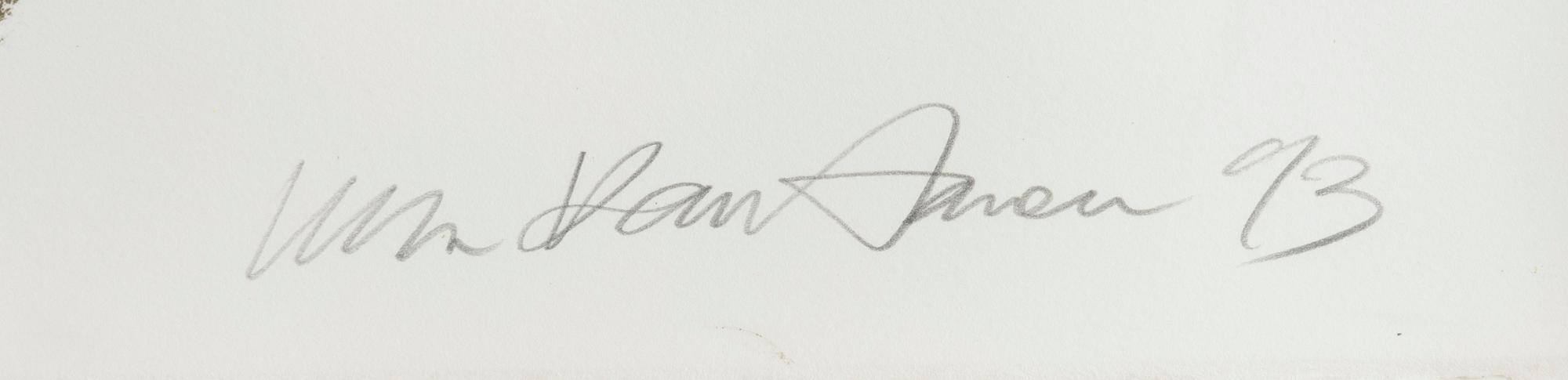 "Maisema-aihe" (Landskapmotiv).