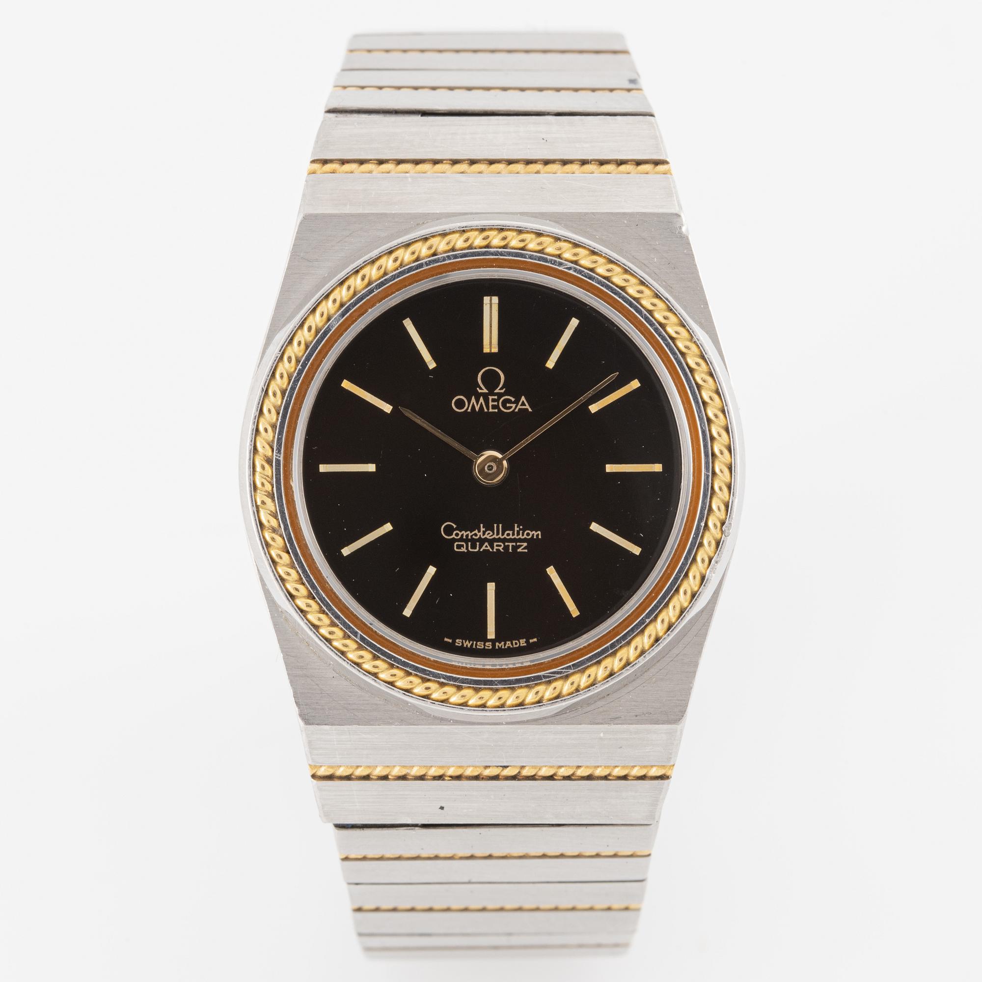 Omega, Constellation, armbandsur, 25,5 mm.