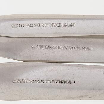 Tapio Wirkkala, a 110-piece set of 'Caravelle' steel cutlery, Hopeakeskus Oy Finland.