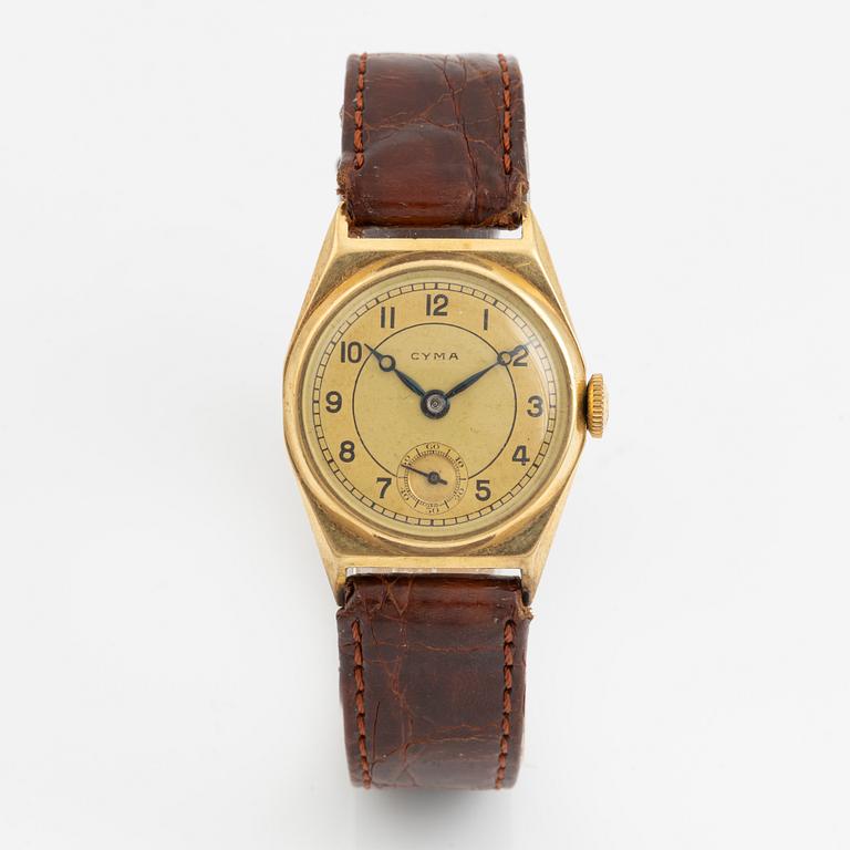 Cyma, wristwatch, 26.5 mm.