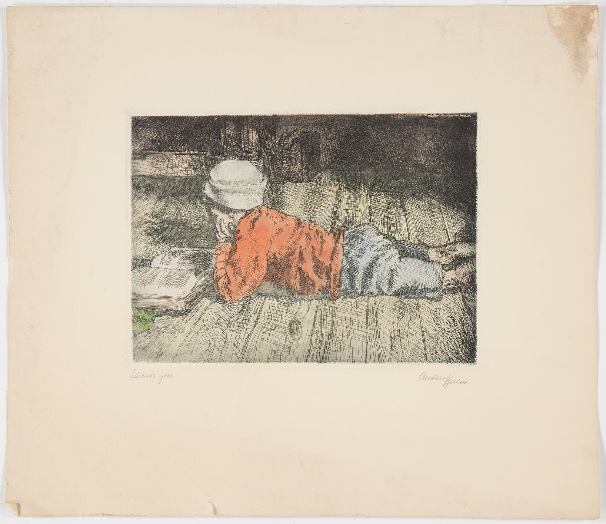 PARTI GRAFIK, ca 100 verk, bl.a från Föreningen för Grafisk Konst, Björn Brusewitz och Louis Bastin.