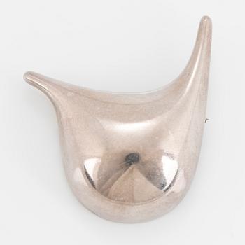 GEORG JENSEN, Nanna & Jorgan Ditzel, brooch, silver.