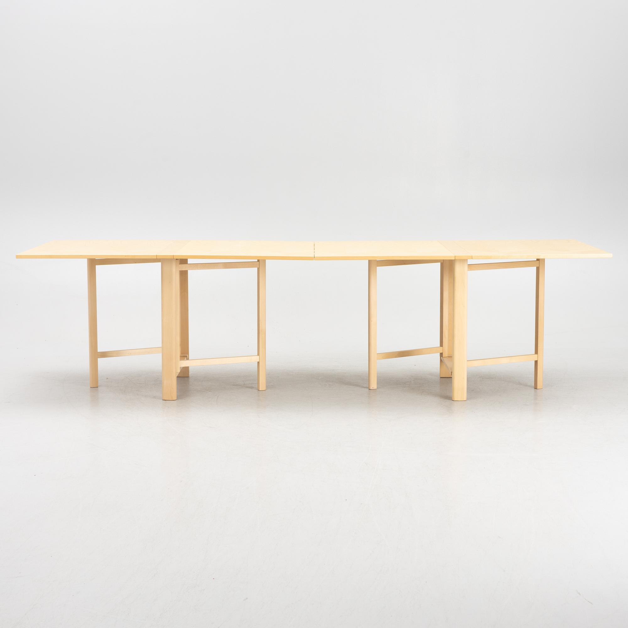 Bruno Mathsson, slagbord, "Maria Flap", Mathsson International, Värnamo, Sweden, 2017.