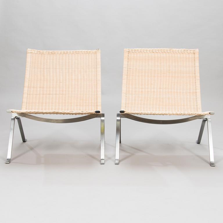 POUL KJAERHOLM, nojatuolipari, "PK22", E. Kold Christensen, Tanska.