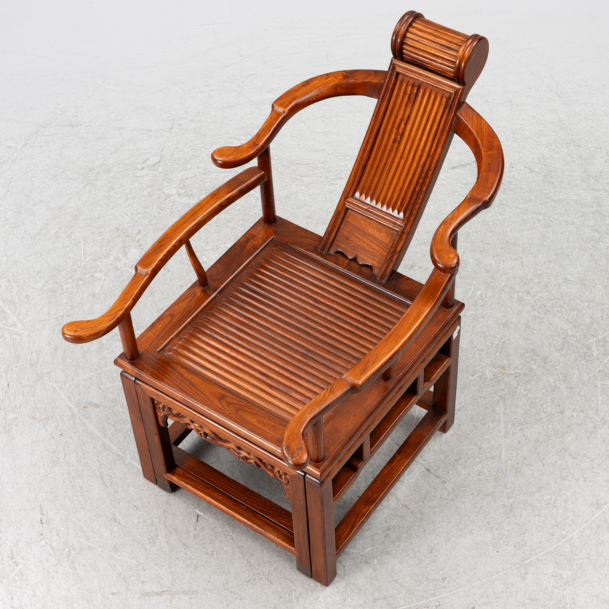Karmstol, s.k. ”Moon gazing chair”,  Kina, 1900-tal.