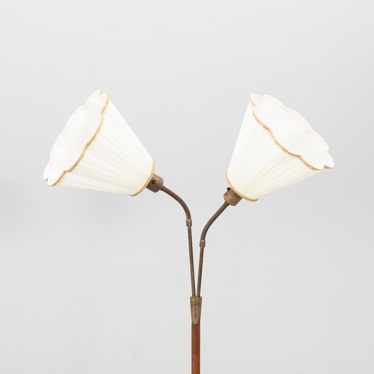 Floor lamp, mid-20th century.