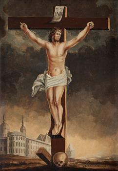 538. Catharina Christina Ålenning-Krey, Kristus på korset.