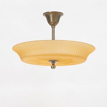 Erik Tidstrand & Edward Hald, ceiling lamp, model "27779", Nordiska Kompaniet and Orrefors.