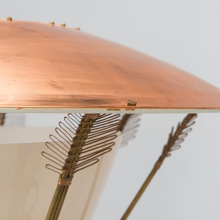 Lisa Johansson-Pape, taklampa, beställningsarbete, Stockmann Orno. Tillverkad 1948-1950.