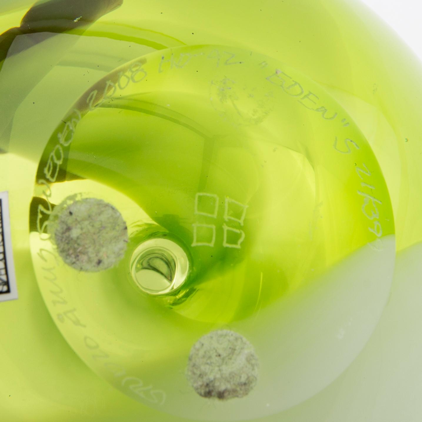 Arthur Zirnsack, sculpture glass, Studio Åhus 2008.