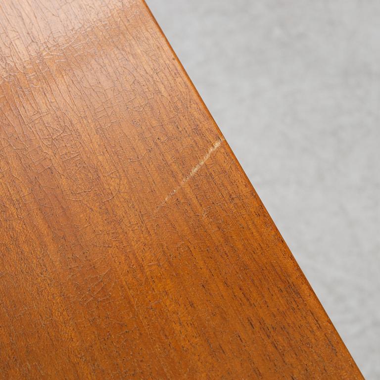 Ole Wanscher, attributed to. A Demi-Lune Table, A.J. Iversen, Denmark, mid-20th century.