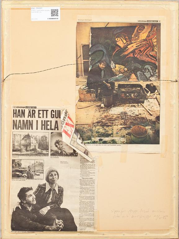 BENGT LINDSTRÖM, färglitografi, sign i tryck, numr 61/80.
