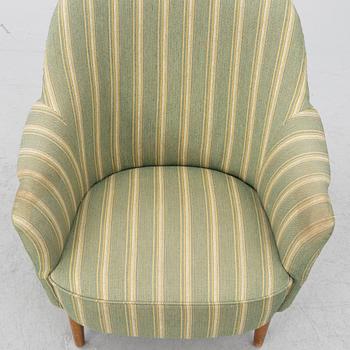 Carl Malmsten, a 'Samsas' armchair, second half of the 20th century.